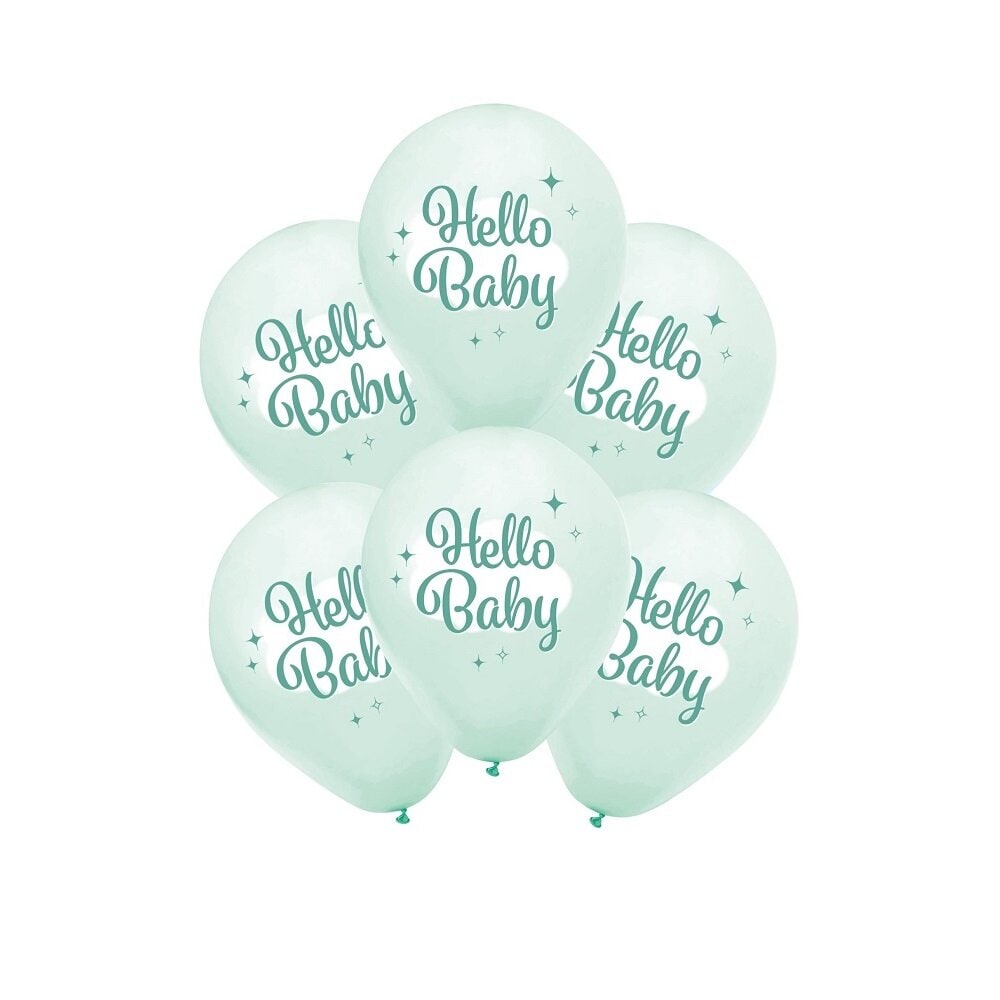 Hello Baby Ballonger 8 stk.