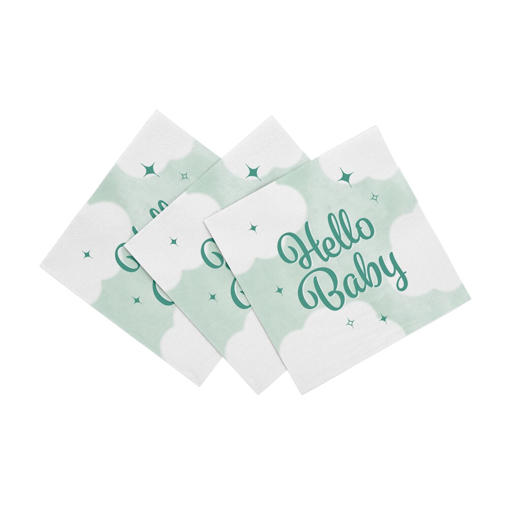 Hello Baby Servietter 20 stk.