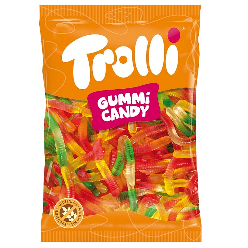 Trolli - Ormer frukt 1 kg