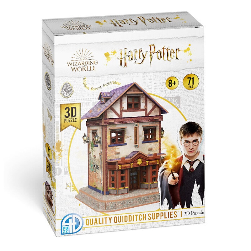 Harry Potter 3D-puslespill - Quality Quidditch 71 brikker