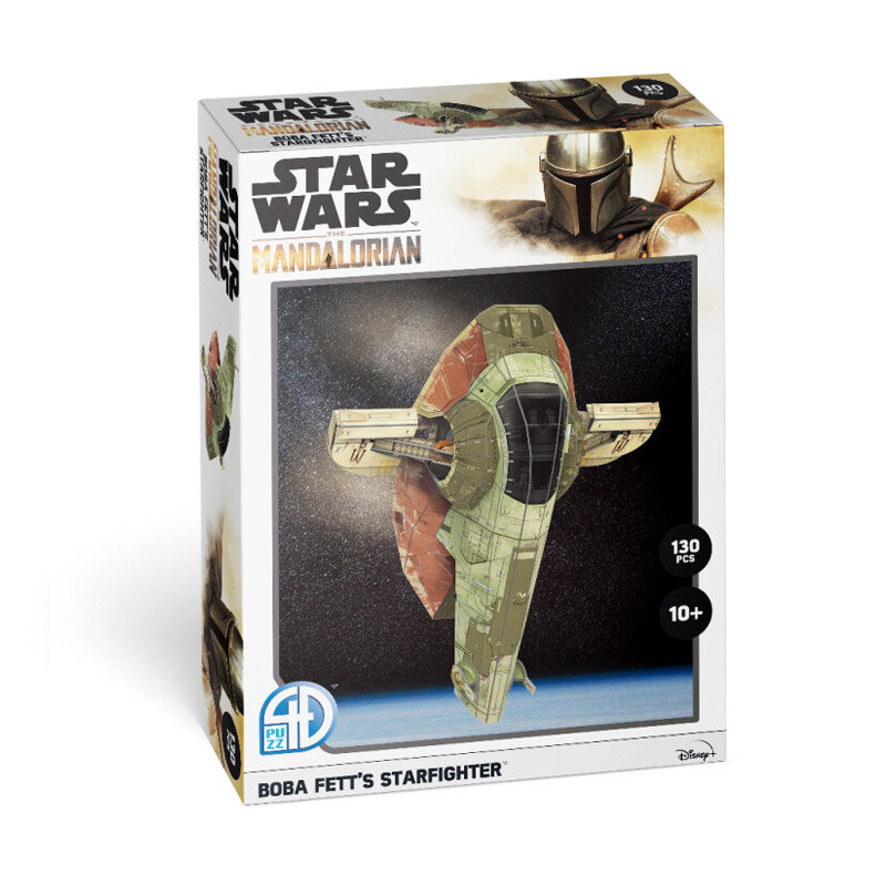 Star Wars 3D Puslespill - Boba Fett´s Starfighter 130 brikker