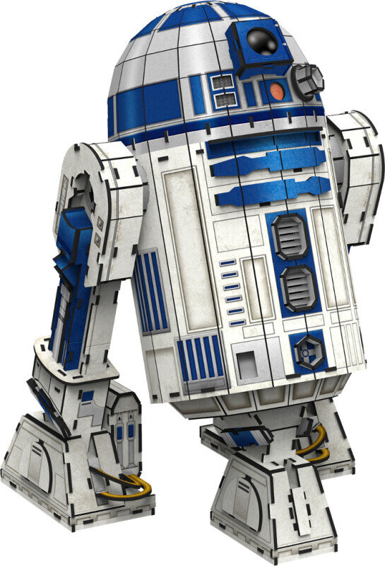 Star Wars 3D-puslespill - R2-D2 192 brikker