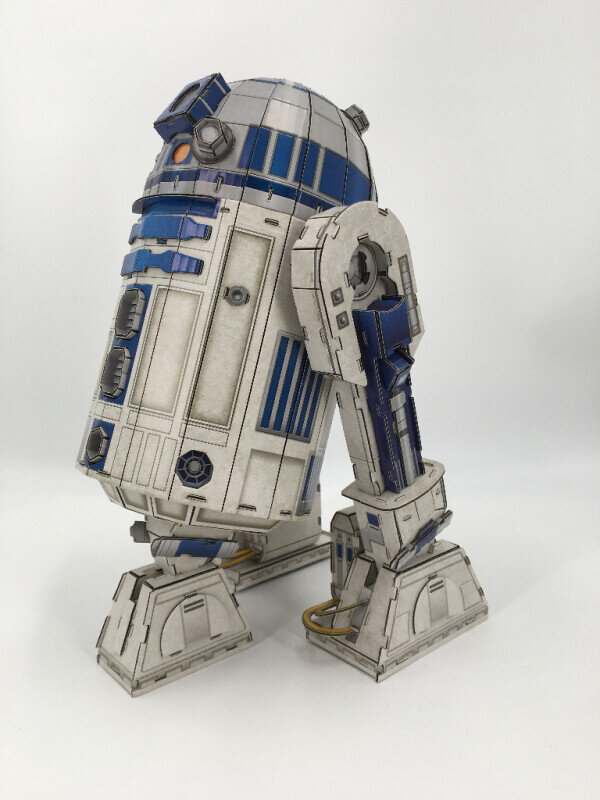 Star Wars 3D-puslespill - R2-D2 192 brikker