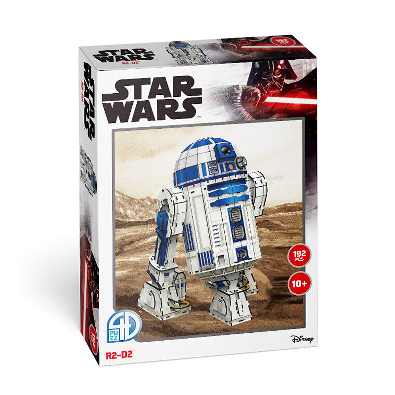 Star Wars 3D-puslespill - R2-D2 192 brikker