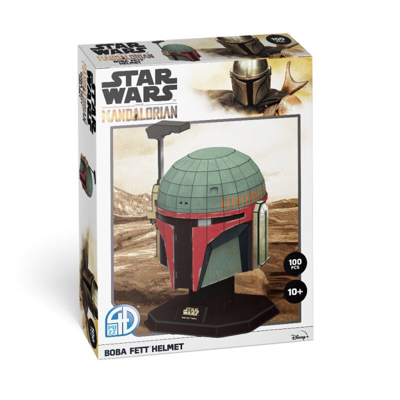 Star Wars 3D Puslespill - Boba Fett´s Helmet 100 brikker