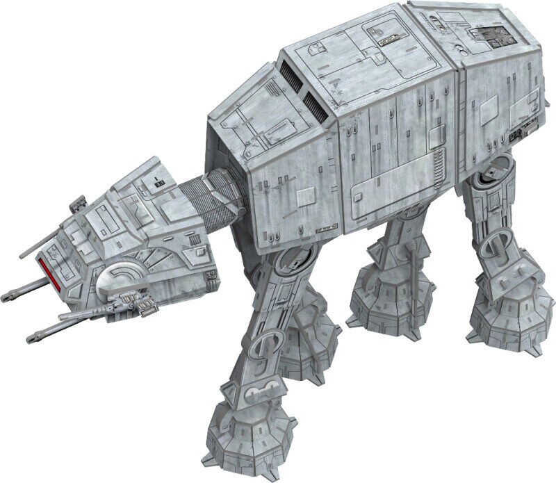 Star Wars 3D Puslespill - Imperial AT-AT 214 brikker