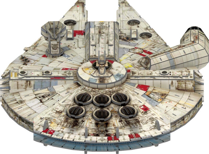 Star Wars 3D-puslespill - Millennium Falcon 216 deler