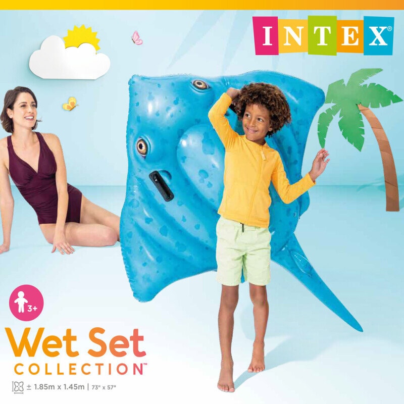 Intex Bademadrass - Rokke 145 x 185 cm