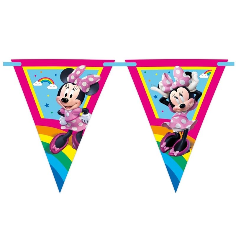 Minni Mus Flaggirlander 230 cm