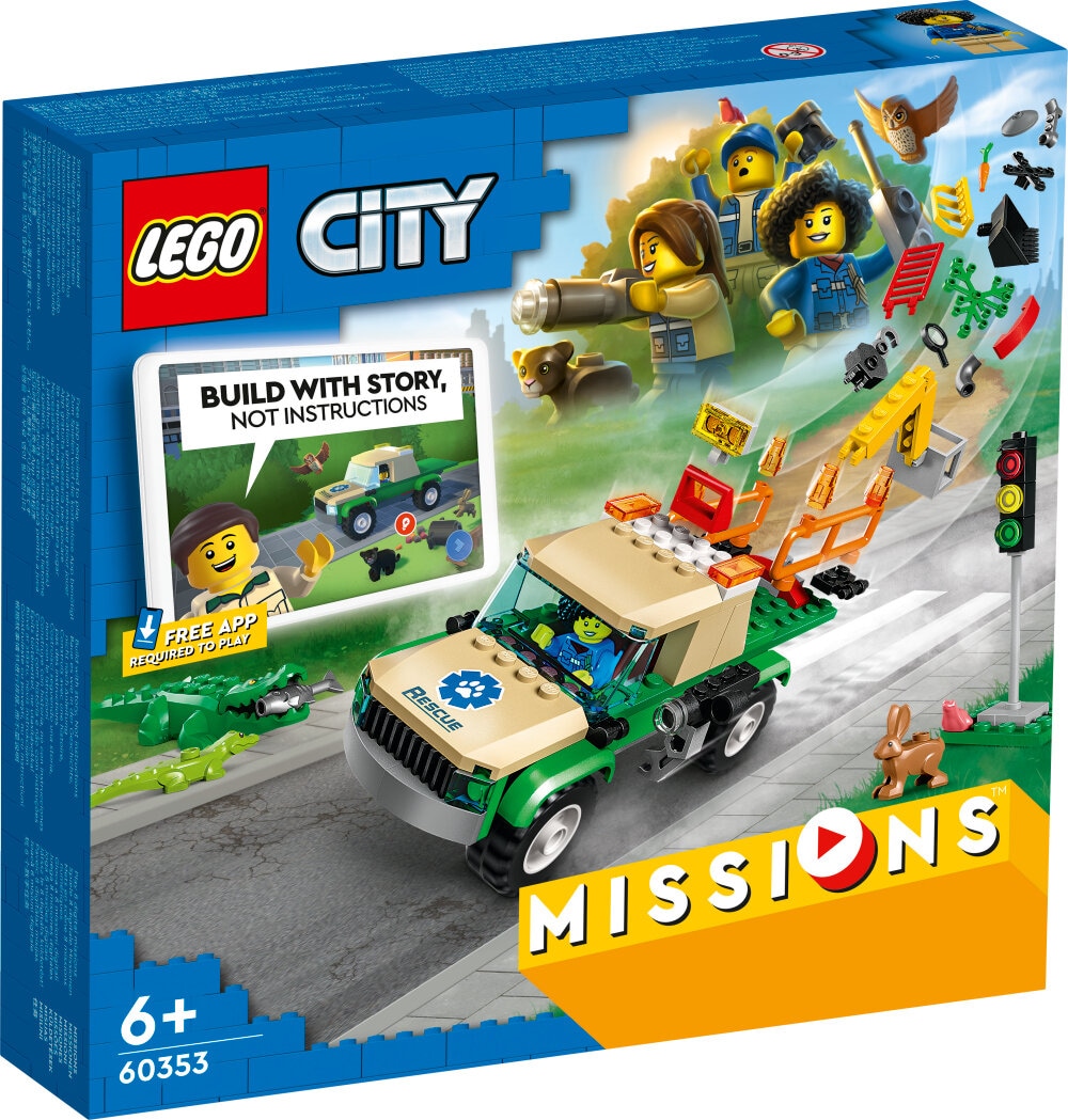 LEGO City - Redning av ville dyr i naturen 6+