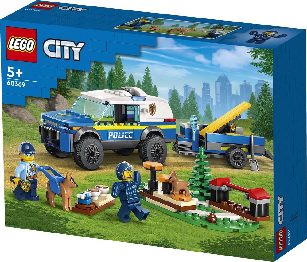 LEGO City - Mobilt treningssett for politihunder 6+