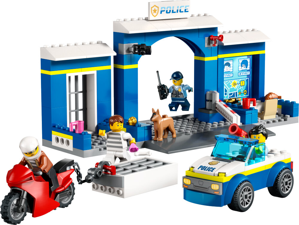 LEGO City - Skurkejakt på politistasjonen 4+