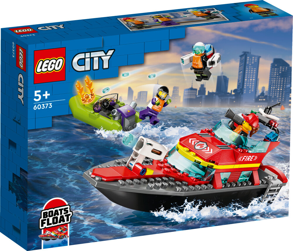 LEGO City - Brannvesenets redningsbåt 5+