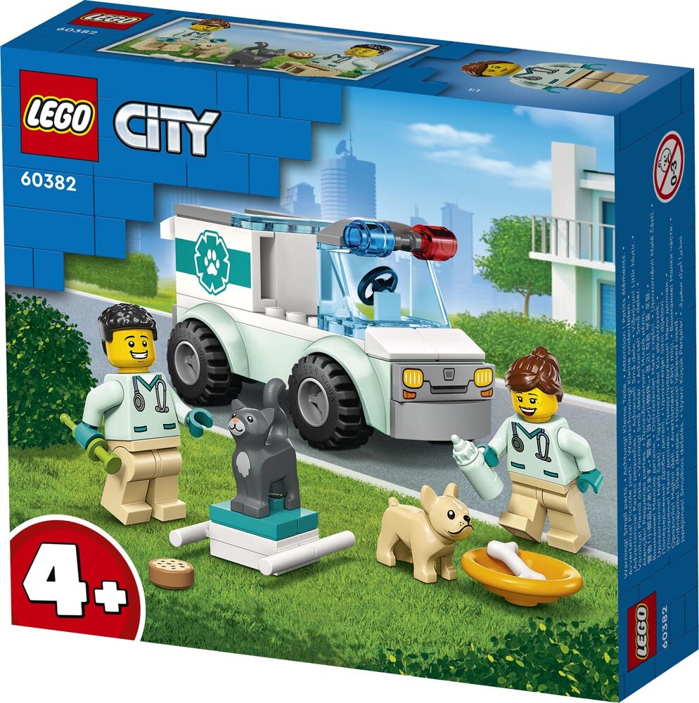 LEGO City - Dyrelegebil 4+