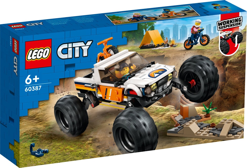 LEGO City - Terrengbil med firehjulstrekk 6+