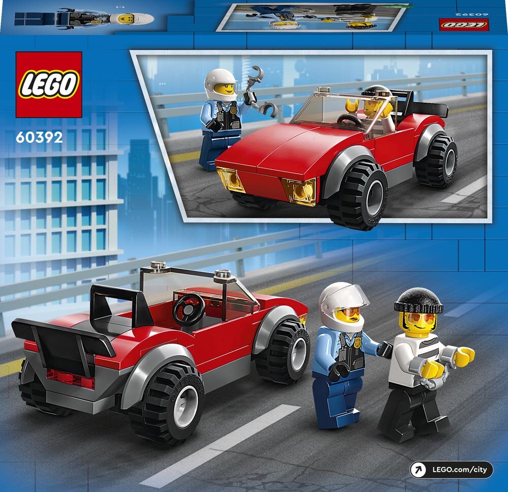 LEGO City - Politimotorsykkel på biljakt 5+