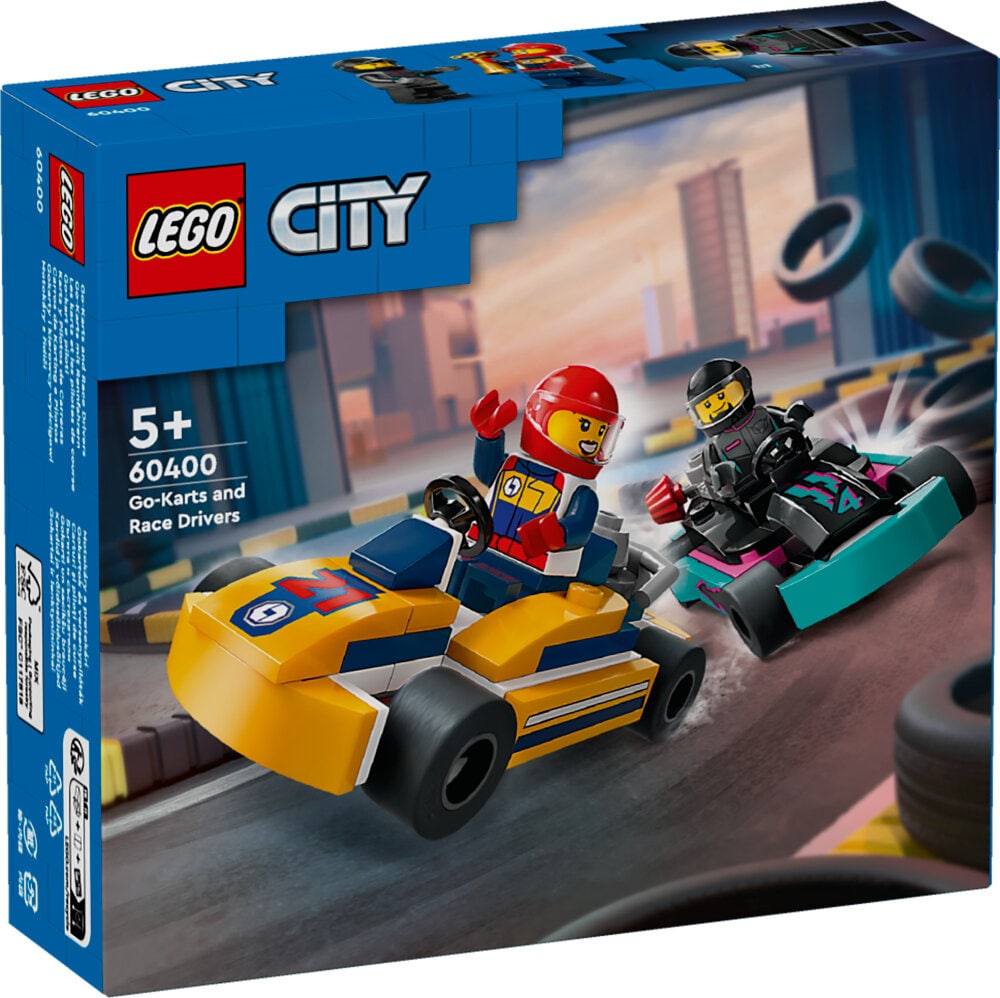 LEGO City - Gokarter og racerkjørere 5+