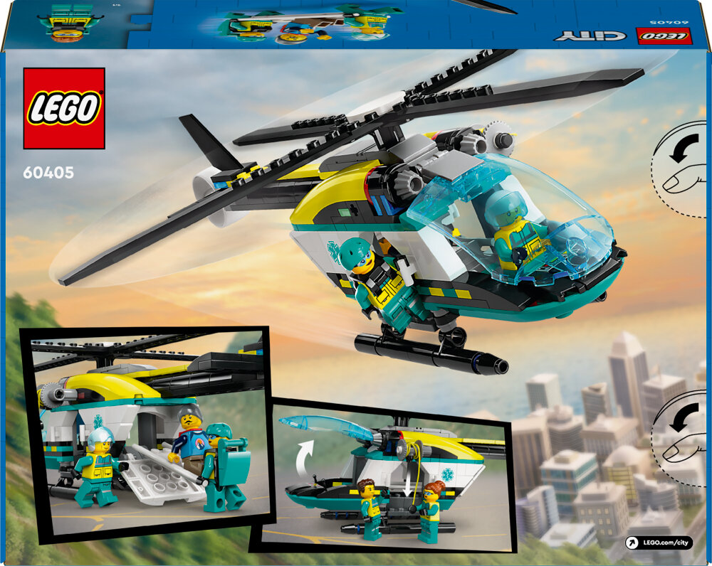 LEGO City - Redningshelikopter 6+
