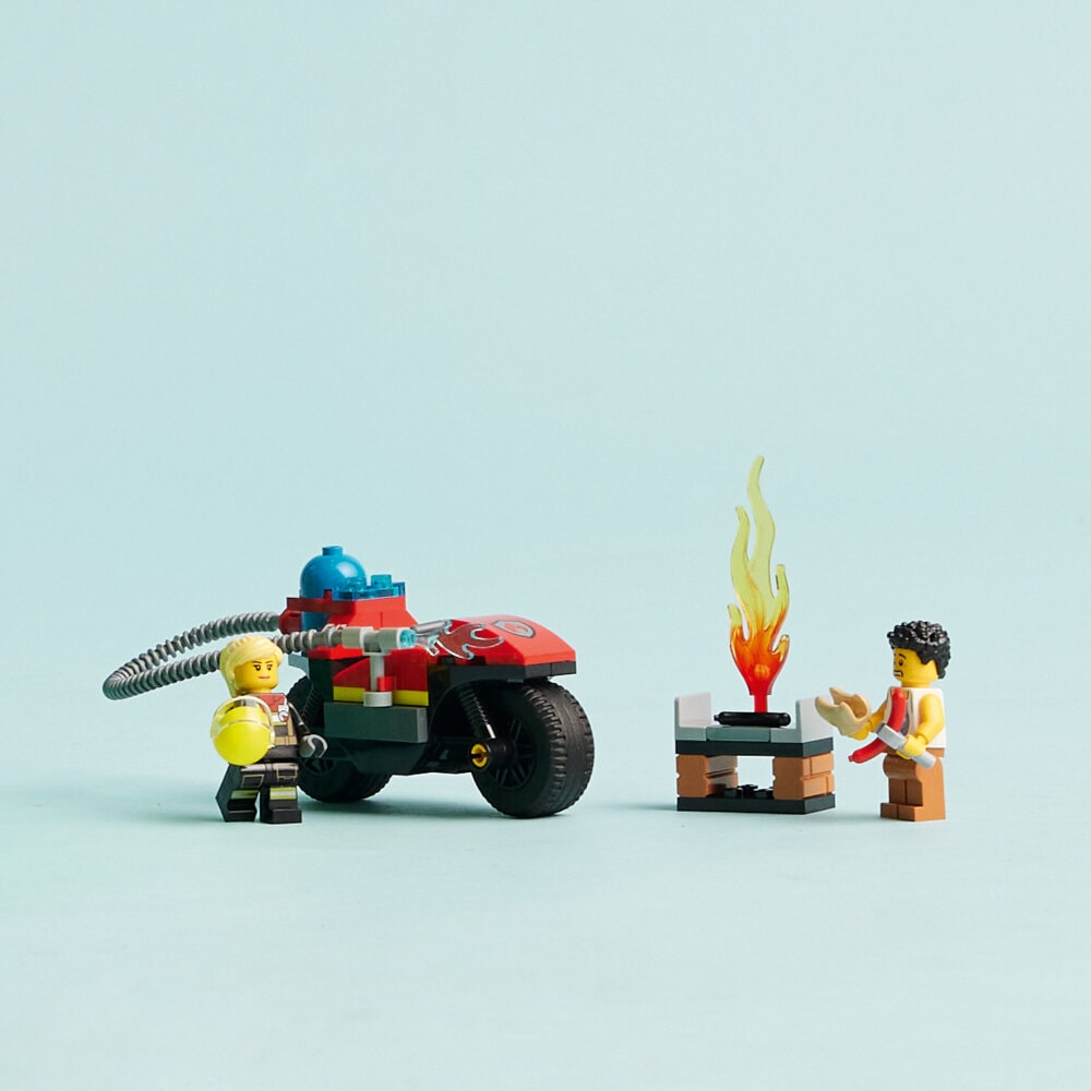 LEGO City - Brannmotorsykkel 4+