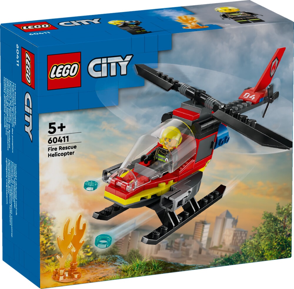 LEGO City - Brannhelikopter 5+