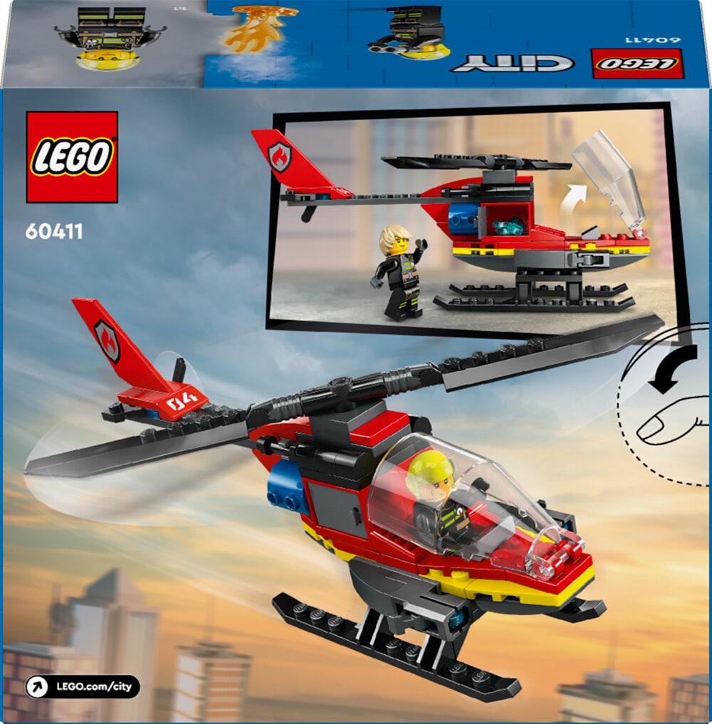 LEGO City - Brannhelikopter 5+