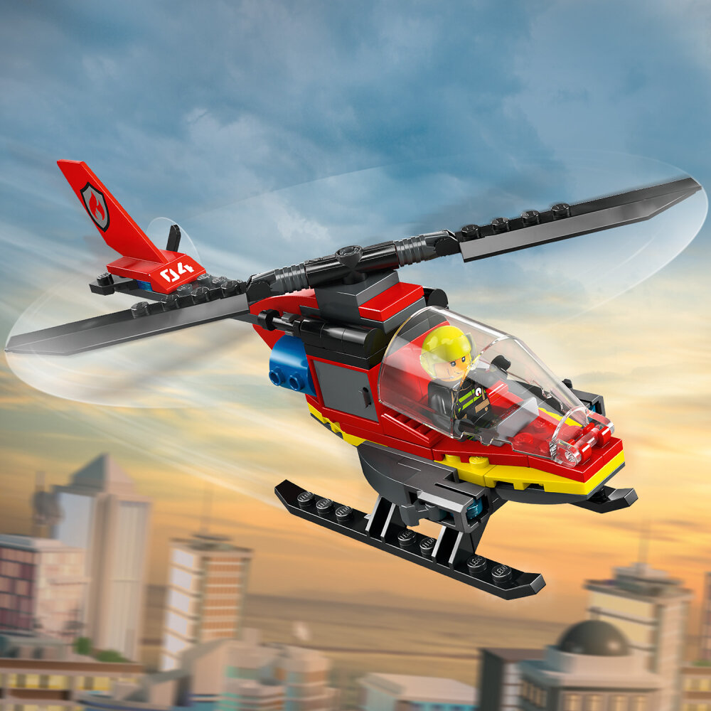 LEGO City - Brannhelikopter 5+
