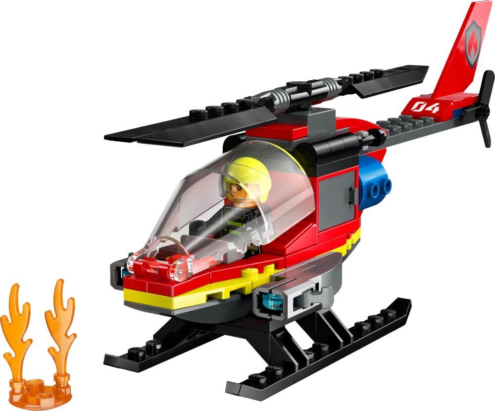 LEGO City - Brannhelikopter 5+