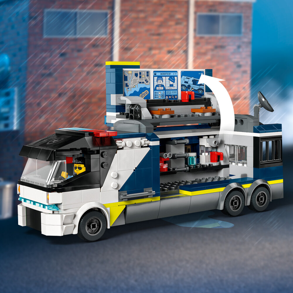LEGO City - Politiets mobile etterforskningslab 7+
