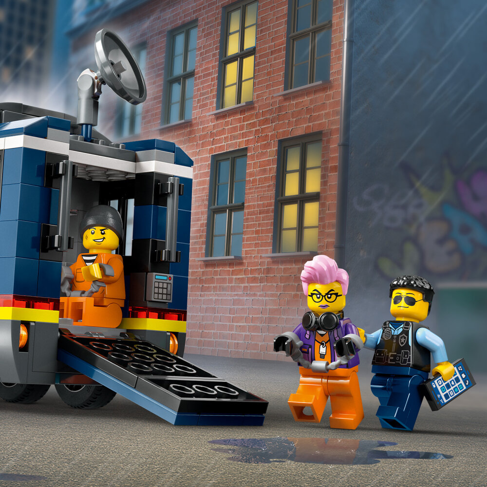 LEGO City - Politiets mobile etterforskningslab 7+