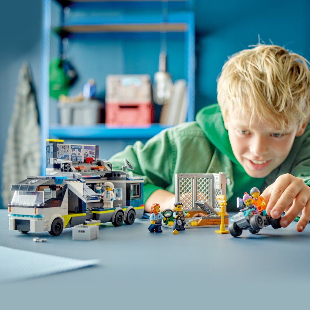 LEGO City - Politiets mobile etterforskningslab 7+