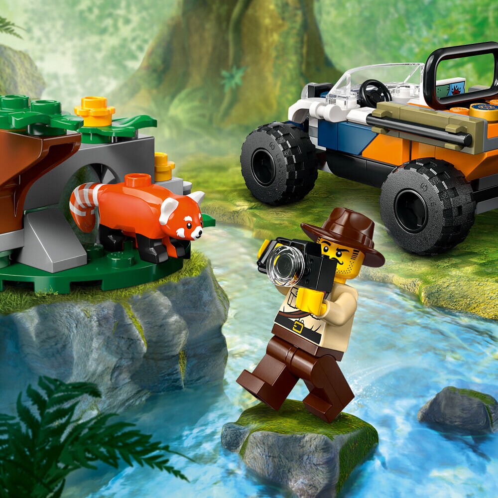 LEGO City - Jungelutforsker med ATV og rød panda 6+