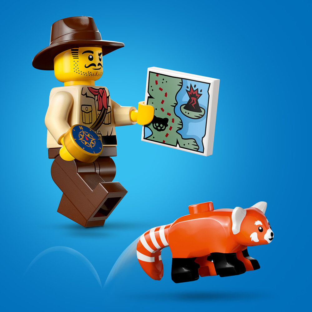 LEGO City - Jungelutforsker med ATV og rød panda 6+