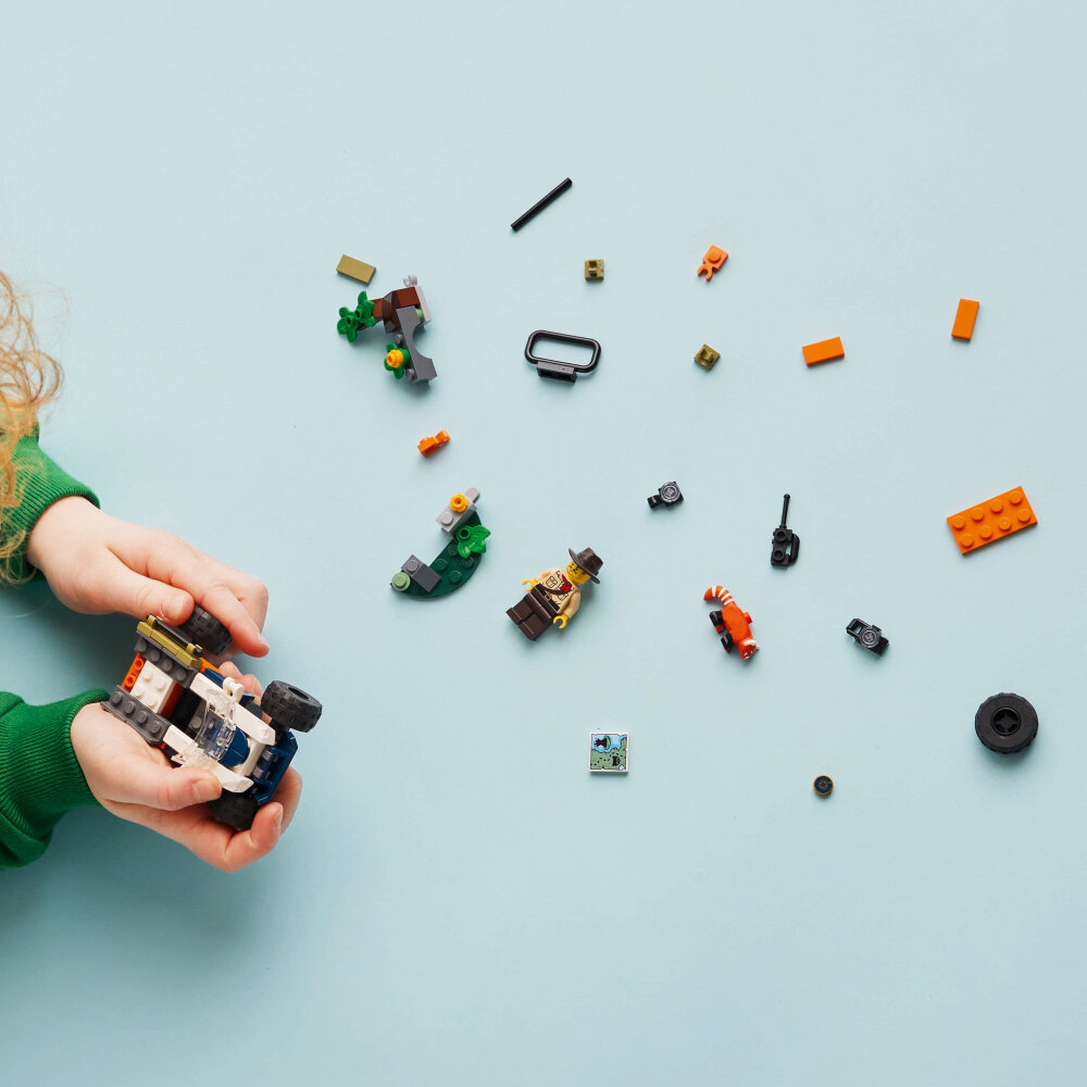 LEGO City - Jungelutforsker med ATV og rød panda 6+