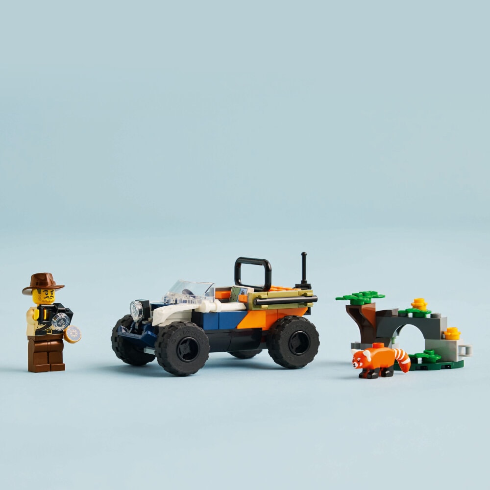 LEGO City - Jungelutforsker med ATV og rød panda 6+