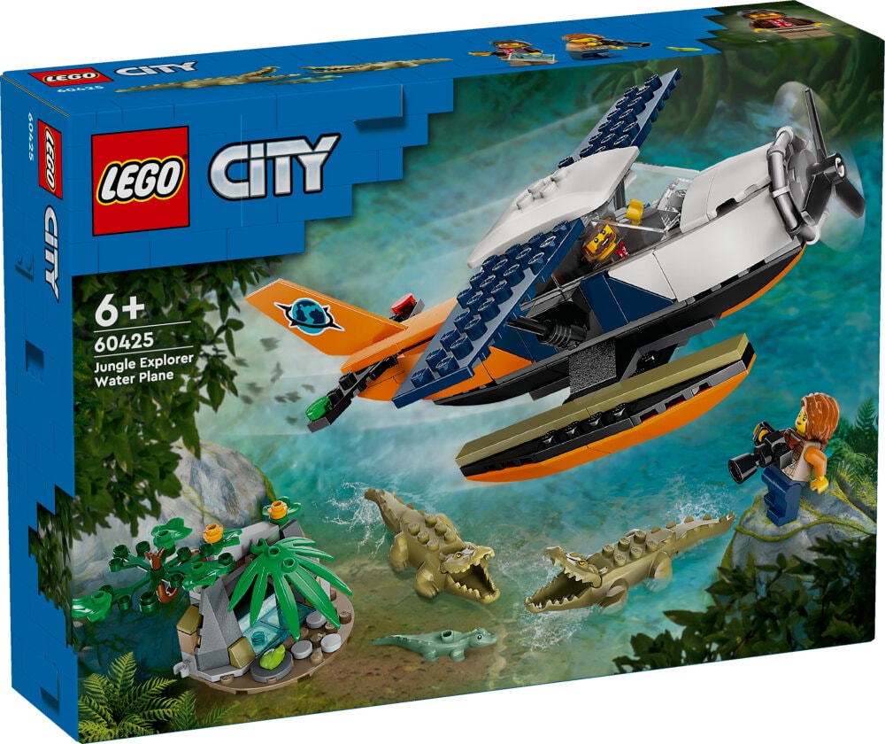LEGO City - Jungelutforsker med sjøfly 6+