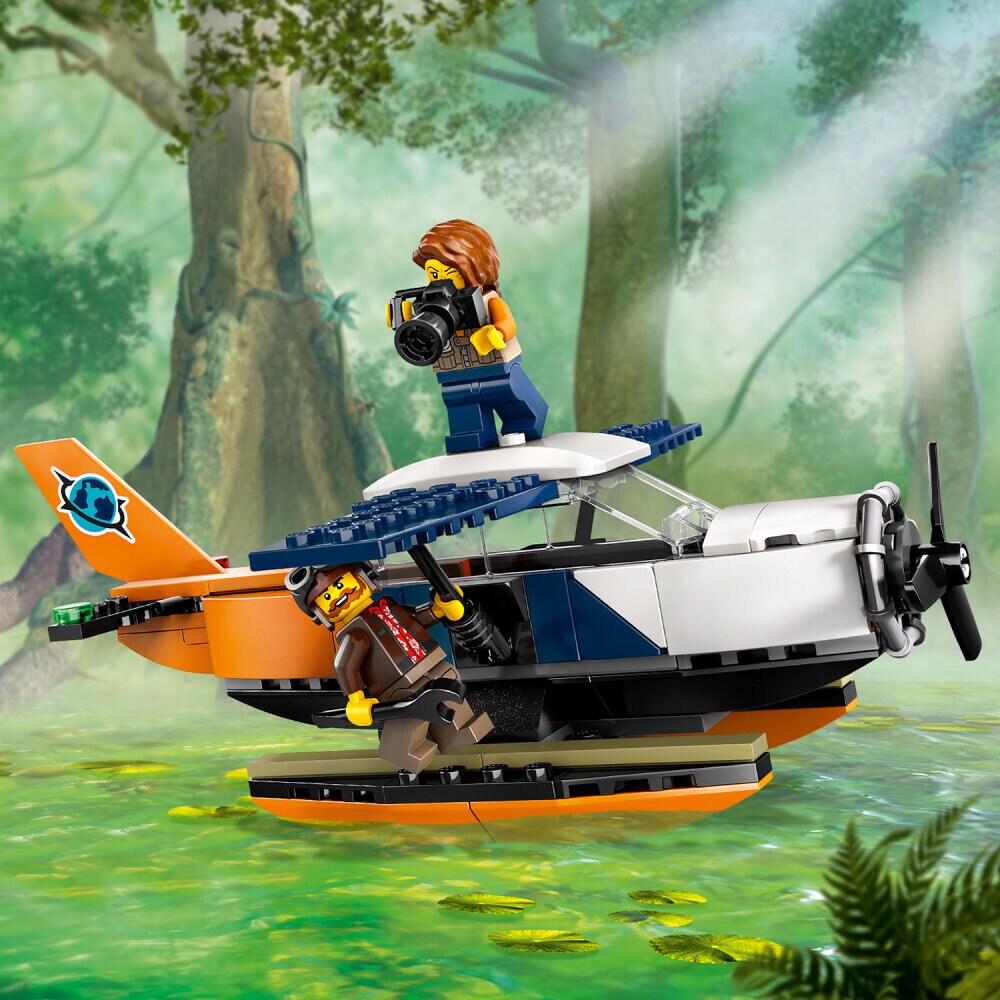 LEGO City - Jungelutforsker med sjøfly 6+
