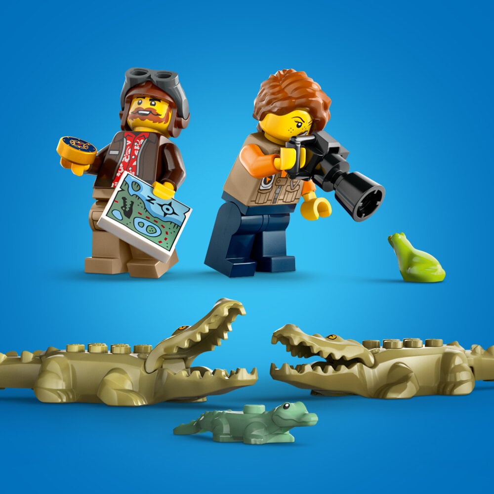 LEGO City - Jungelutforsker med sjøfly 6+