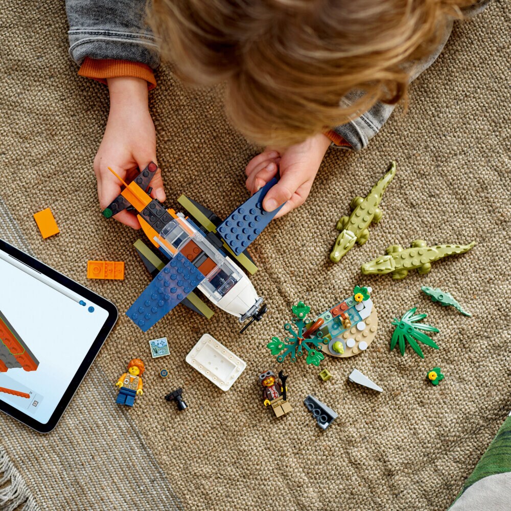 LEGO City - Jungelutforsker med sjøfly 6+