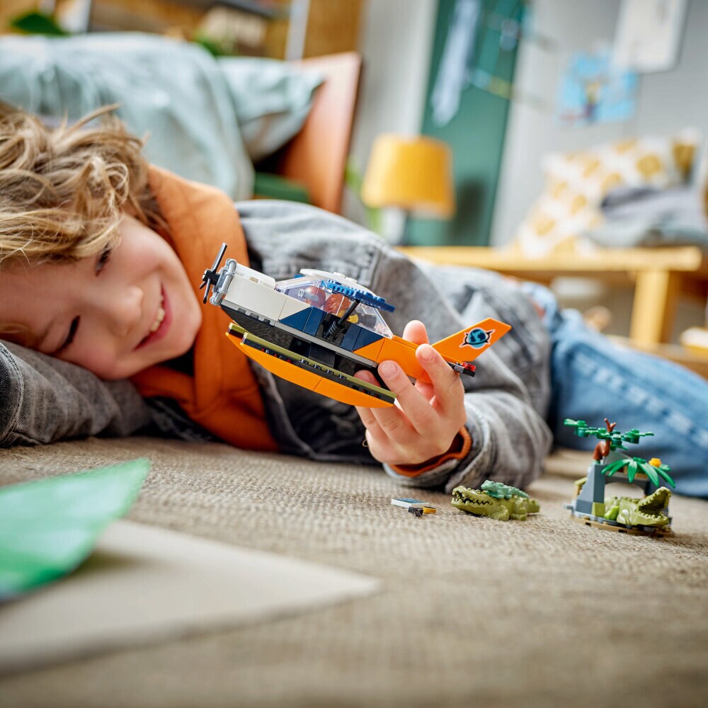 LEGO City - Jungelutforsker med sjøfly 6+