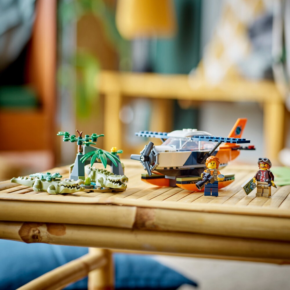 LEGO City - Jungelutforsker med sjøfly 6+