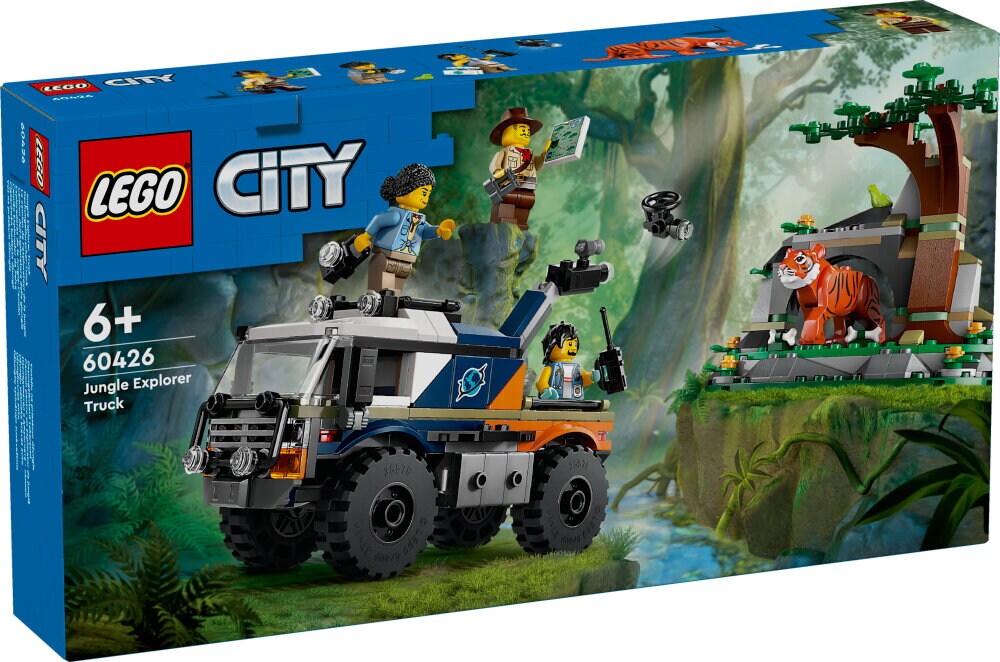 LEGO City - Jungelutforsker med terrengkjøretøy 6+