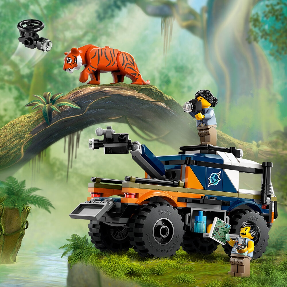 LEGO City - Jungelutforsker med terrengkjøretøy 6+