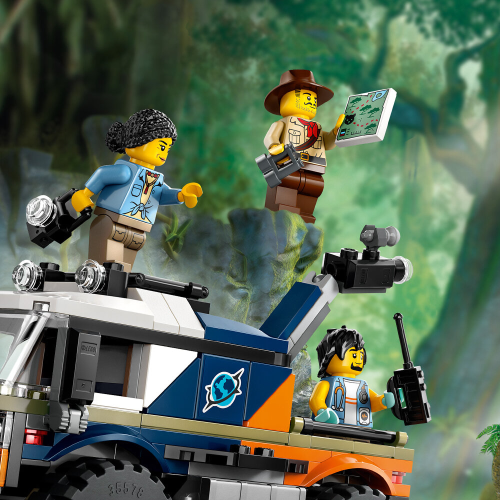 LEGO City - Jungelutforsker med terrengkjøretøy 6+