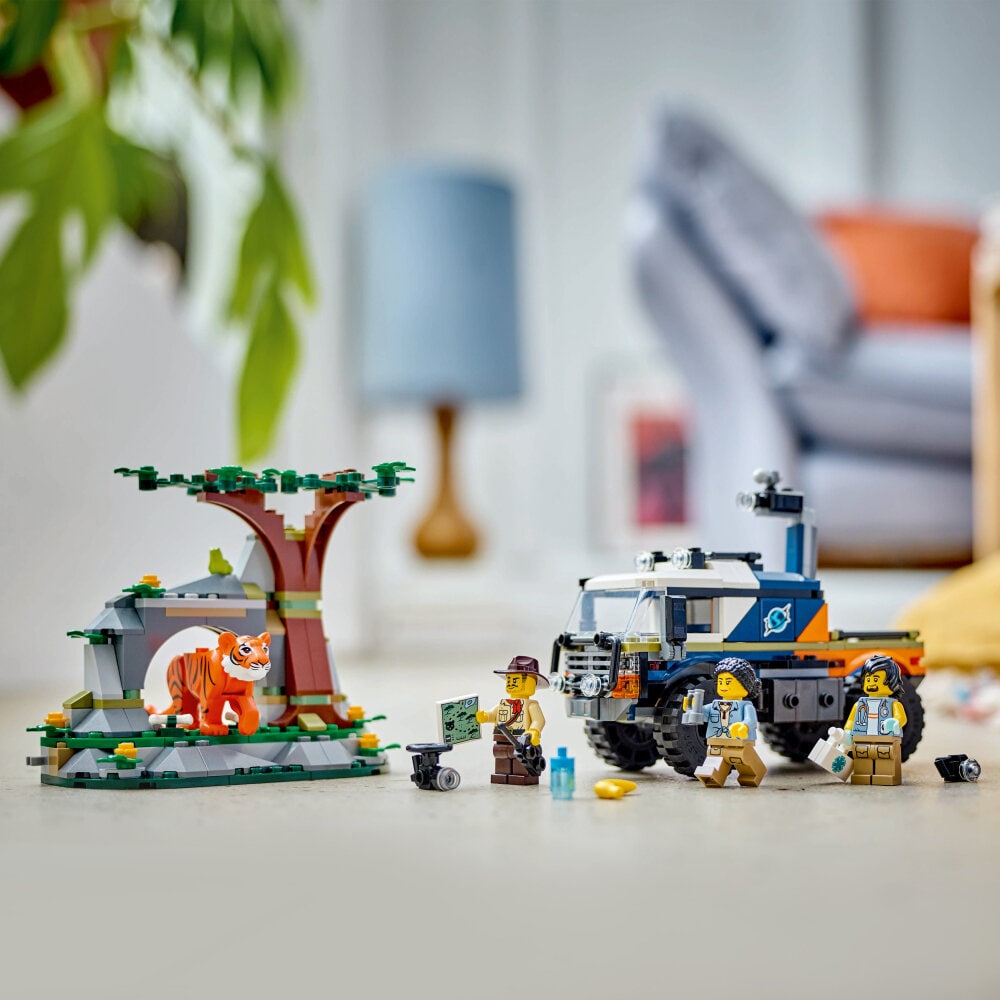 LEGO City - Jungelutforsker med terrengkjøretøy 6+