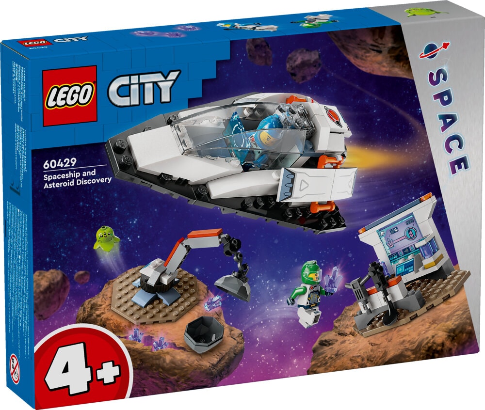 LEGO City - Romskip og asteroidefunn 4+