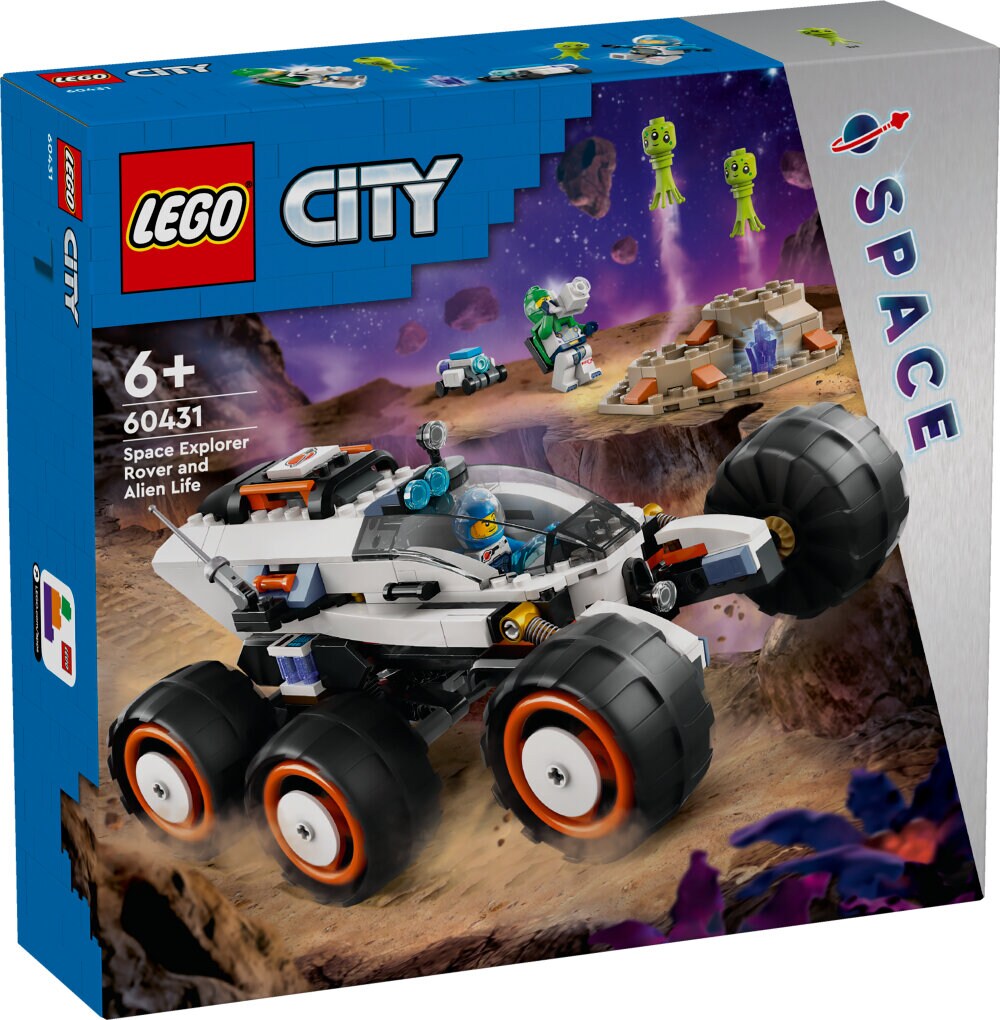 LEGO City - Rom-rover og romvesen 6+