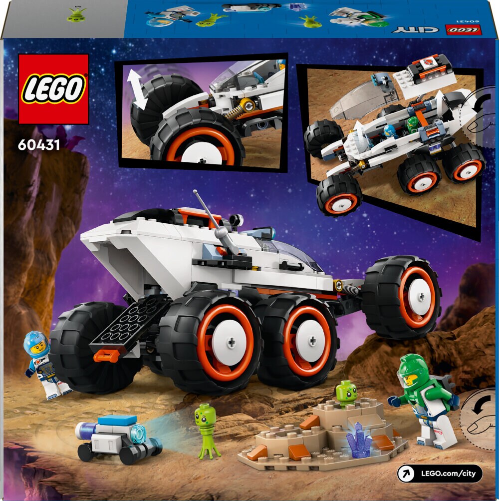 LEGO City - Rom-rover og romvesen 6+