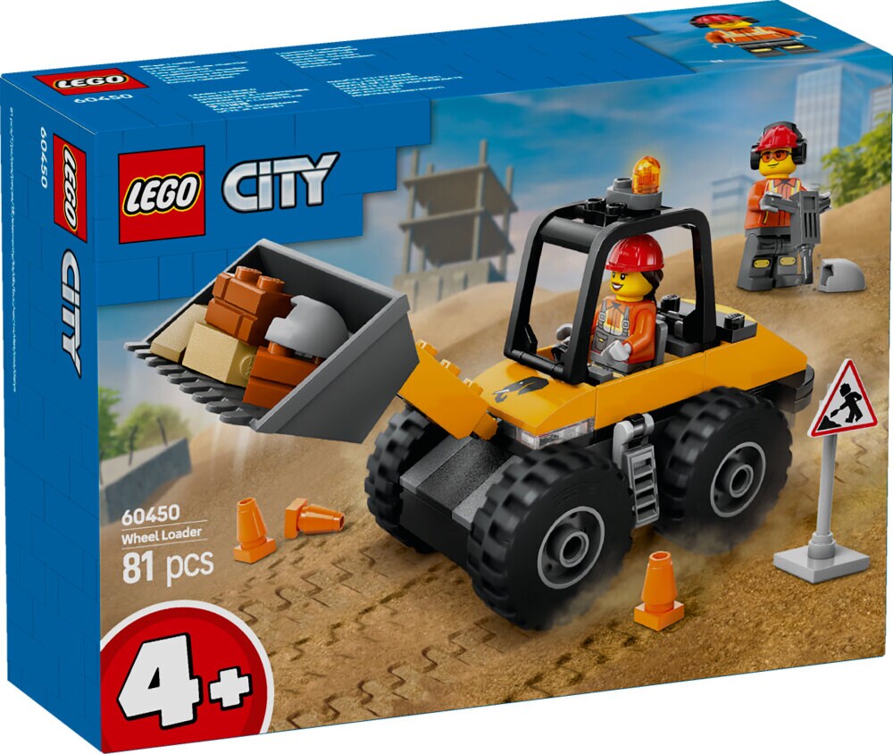 LEGO City - Gul hjullaster 4+