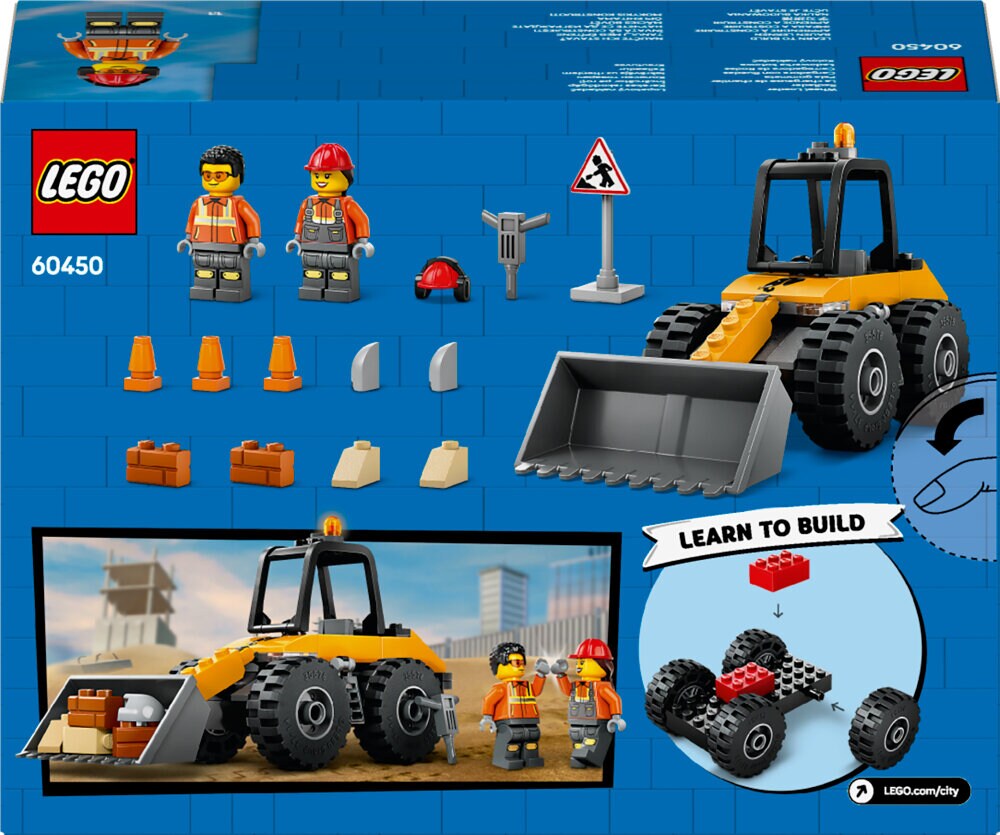 LEGO City - Gul hjullaster 4+