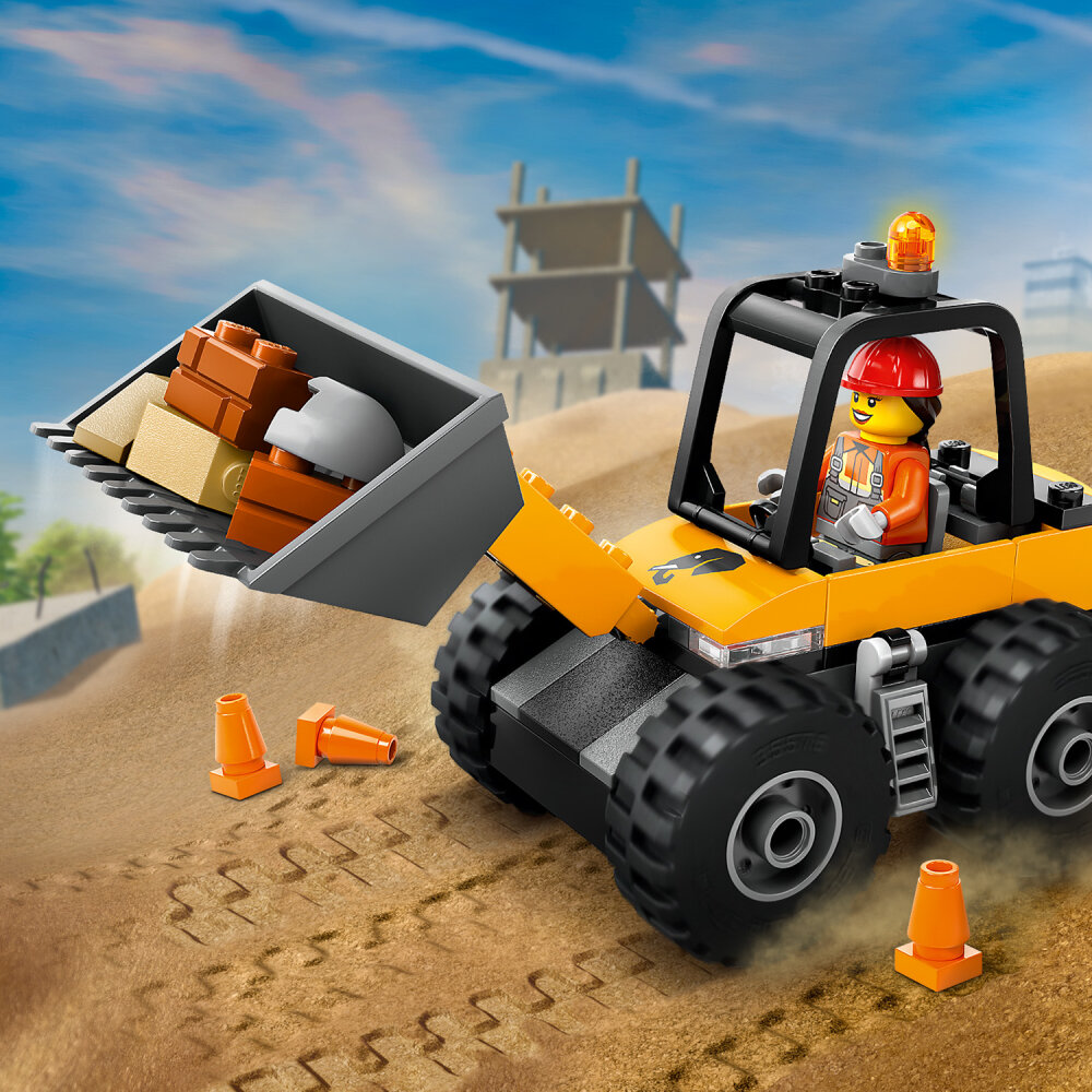LEGO City - Gul hjullaster 4+